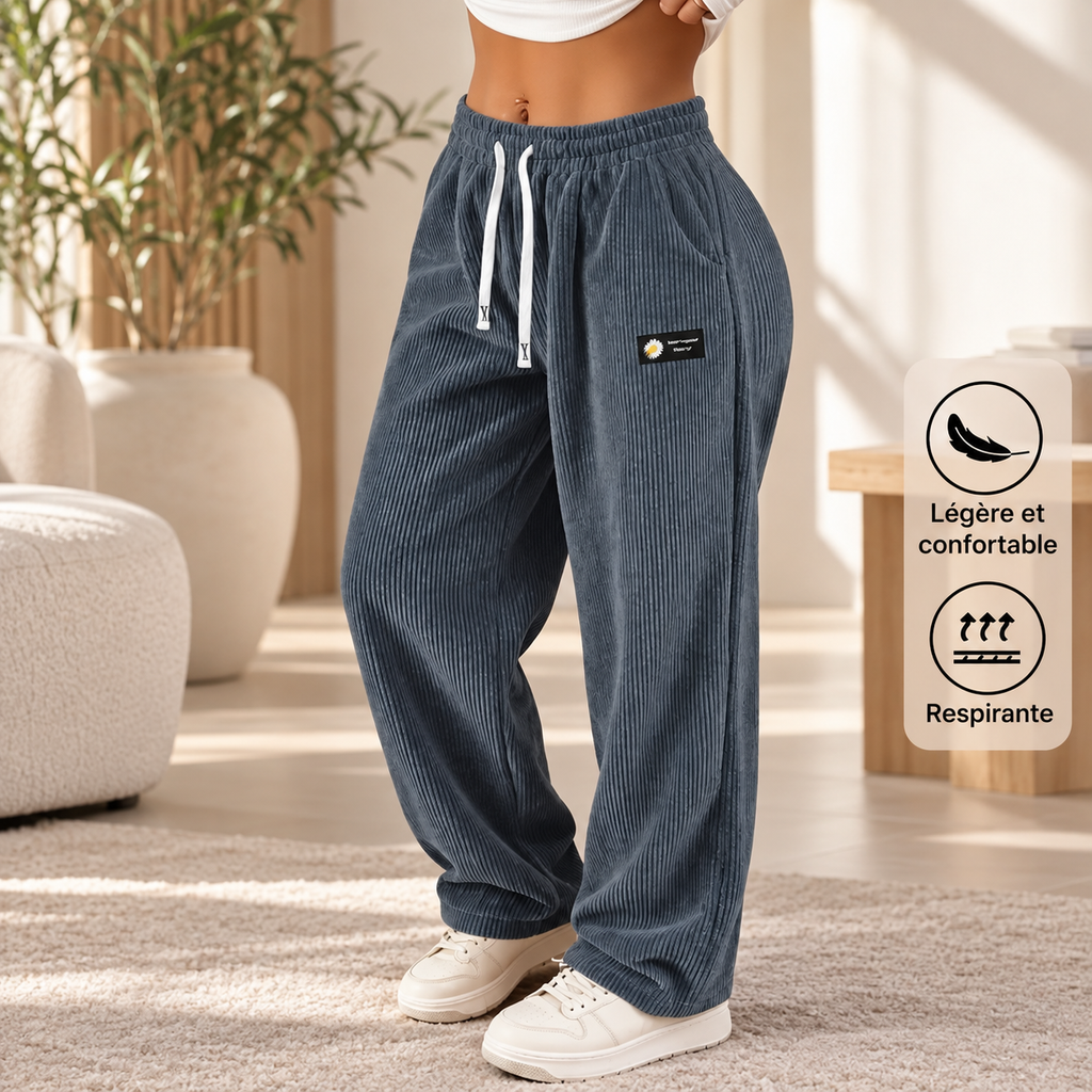 Le pantalon côtelés